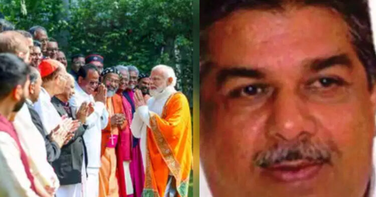 1)  PM meets high priests

2) Saji Cheriyan